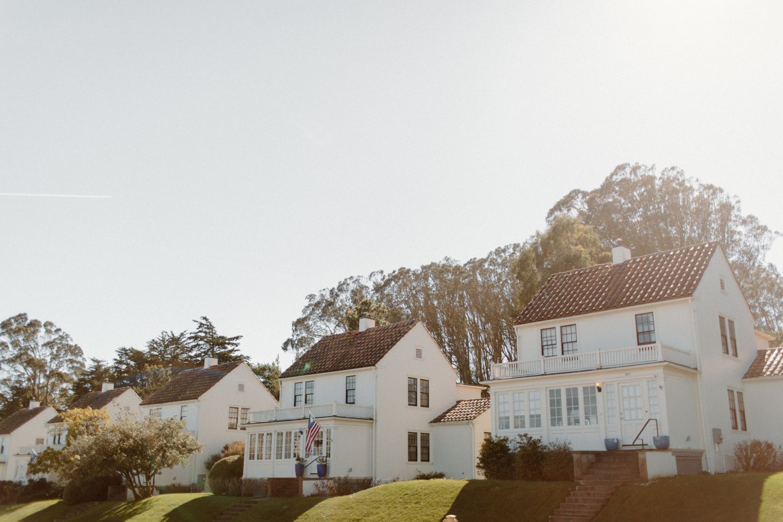 Residential street in Carmichael