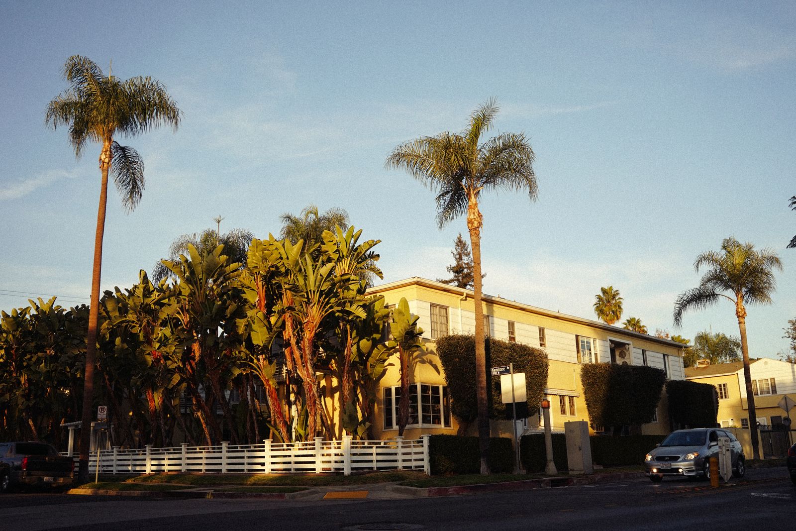 Residential street in Davis